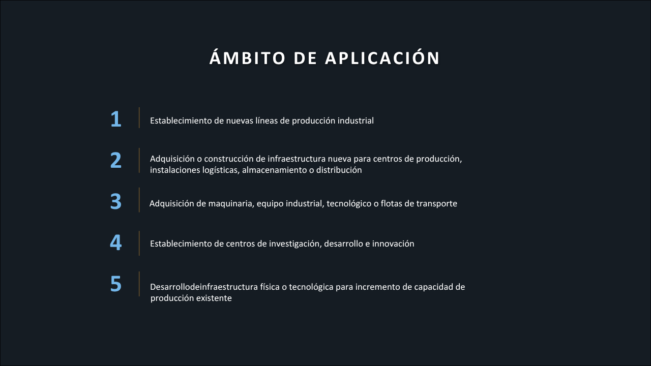 Ámbito de aplicación