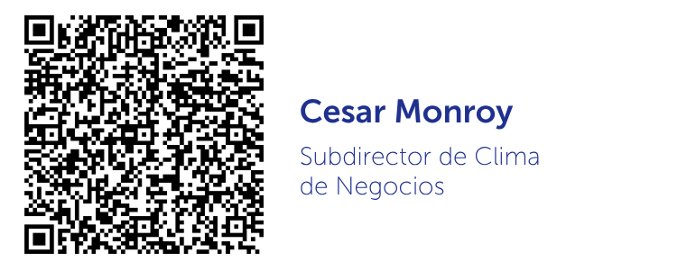 Cesar Monroy, Deputy Director of Business Climate