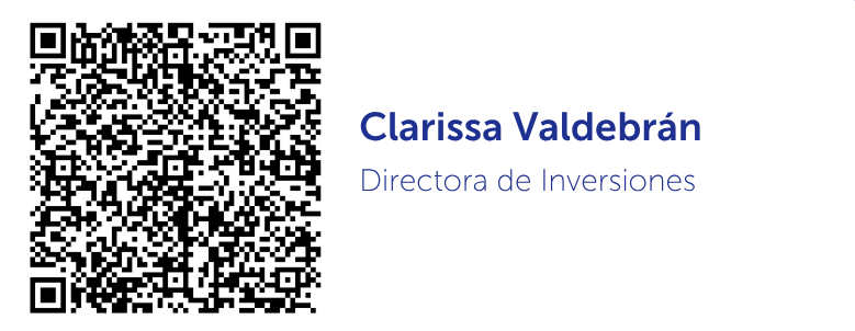 Clarissa Valdebrán, Investment Director